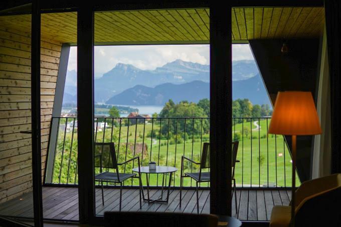 Gasthaus Badhof - Golfhotel Meggen Ngoại thất bức ảnh